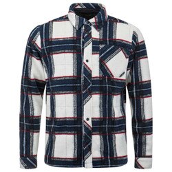 Head Rebels Shirt Men's in White Grey Blue